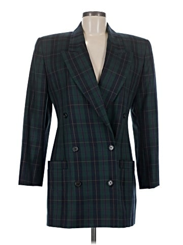 Linda Allard Ellen Tracy Wool Blazer (view 1)