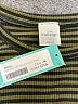 Kaileigh Stripes Brown Casual Dress Size M - photo 7