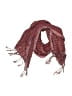 Assorted Brands Plaid Burgundy Red Scarf One size - photo 1