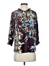 Zac & Rachel Blue 3/4 Sleeve Blouse Size S - photo 1