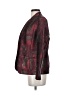 Coldwater Creek 100% Polyester Plaid Burgundy Blazer Size XS - photo 5