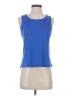 Layer 8 Blue Sleeveless T-Shirt Size S - photo 1