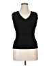 Max Studio Black Sleeveless T-Shirt Size XL - photo 1