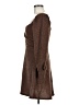 Lush Tweed Brown Cocktail Dress Size M - photo 5