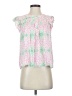 Rose + Olive 100% Rayon Pink Sleeveless Blouse Size S - photo 1