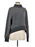Zara Color Block Gray Turtleneck Sweater Size M - photo 1