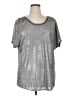 db established 1962 Metallic Silver Short Sleeve T-Shirt Size XL - photo 1