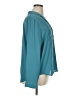 NYDJ 100% Polyester Teal Long Sleeve Blouse Size XL - photo 4