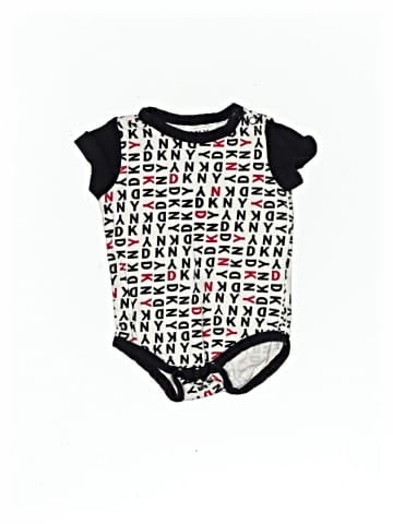 DKNY Short Sleeve Onesie (view 1)
