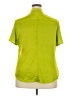 Kasper 100% Polyester Green Short Sleeve Blouse Size 18 - photo 2