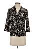 Bobeau Animal Print Black Blazer Size S (petite) - photo 1