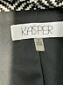 Kasper Chevron-herringbone Gray Coat Size 8 - photo 6