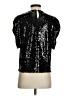 On Twelfth 100% Polyester Black Sleeveless Top Size XS - photo 2