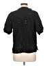 Unbranded 100% Cotton Black Short Sleeve Blouse Size M - photo 2