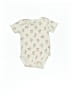Assorted Brands Print Ivory Short Sleeve Onesie Size 6-9 mo - photo 1