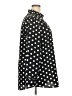 Verona 100% Polyester Polka Dots Black Long Sleeve Blouse Size 3X - photo 4