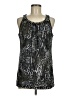 Etcetera Gray Sleeveless Blouse Size M - photo 1
