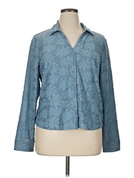 Adrianna Papell Long Sleeve Blouse