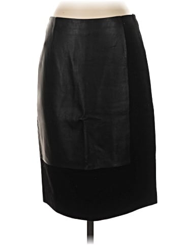 Tibi Faux Leather Skirt (view 1)