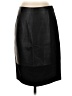 Tibi Black Faux Leather Skirt Size 2 - photo 1