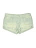 Paris Blues Green Denim Shorts Size 9 - photo 1