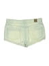 Paris Blues Green Denim Shorts Size 9 - photo 2