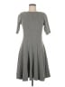 Julian Taylor Houndstooth Gray Casual Dress Size 6 - photo 1