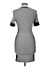 Topshop Houndstooth Gray Casual Dress Size 6 - photo 2