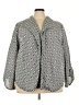 Ruby Rd. Chevron-herringbone Gray Blazer Size 3X - photo 1