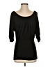Bordeaux Black 3/4 Sleeve Top Size S - photo 1