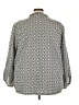 Ruby Rd. Chevron-herringbone Gray Blazer Size 3X - photo 2