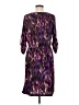 NY Collection Print Purple Cocktail Dress Size M - photo 2