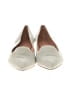 Assorted Brands Solid Ivory Green Flats Size EU 38 1/2 - photo 2