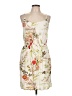 Old Navy 100% Rayon Floral Ivory Cocktail Dress Size L - photo 1