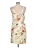 Old Navy 100% Rayon Floral Ivory Cocktail Dress Size L - photo 2