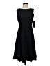 Black Label by Evan Picone Solid Black Cocktail Dress Size 4 - photo 1
