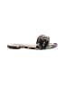 Steve Madden Floral Green Black Sandals Size 6 1/2 - photo 1