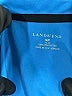 Lands' End 100% Polyester Blue Track Jacket Size 10 - photo 6