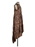Karlie 100% Polyester Paisley Brown Casual Dress Size S - photo 4