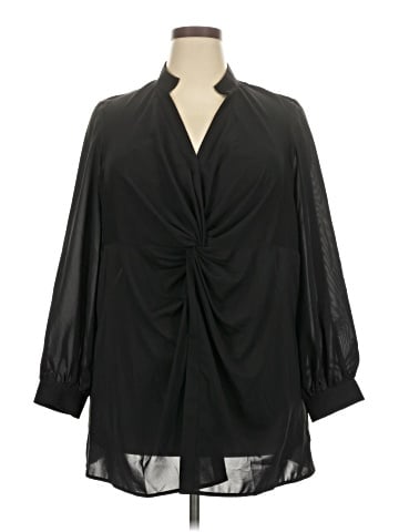 Jessica London 3/4 Sleeve Blouse (view 1)