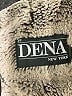 DENA 100% Polyester Black Faux Fur Vest Size L - photo 6