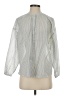 J.Crew 100% Cotton Stripes Silver Long Sleeve Blouse Size S - photo 1