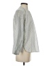 J.Crew 100% Cotton Stripes Silver Long Sleeve Blouse Size S - photo 4