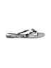 Steven New York Gray Black Flip Flops Size 9 1/2 - photo 1