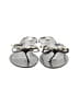 Steven New York Gray Black Flip Flops Size 9 1/2 - photo 2
