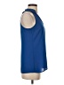 Pim + Larkin 100% Polyester Blue Sleeveless Top Size XS - photo 4