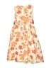 UR It 100% Cotton Tropical Orange Dress Size 6X - photo 2