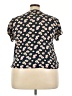 dip Black Short Sleeve Blouse Size 3X - photo 2