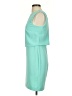Warehouse Solid Teal Cocktail Dress Size 4 - photo 5