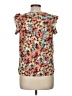 Shein Orange Short Sleeve Blouse Size 6 - photo 2